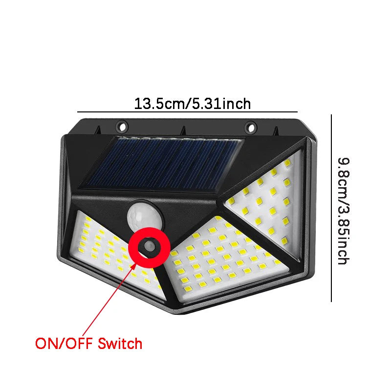 Luminária solar