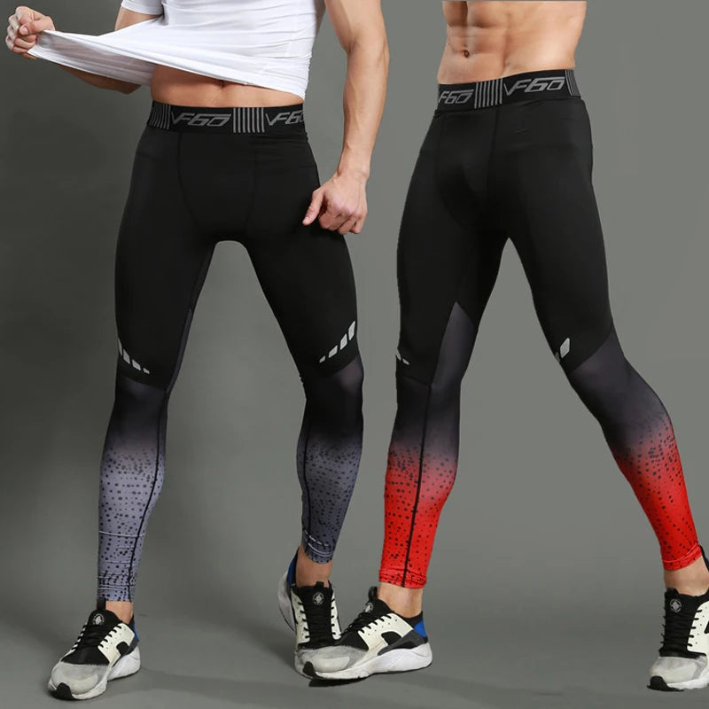 Calça de compressão masculina