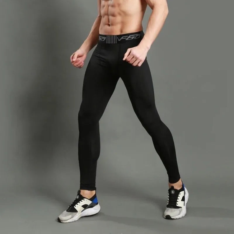 Calça de compressão masculina