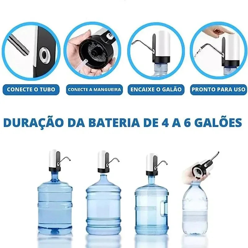 Bombeador de agua para galão